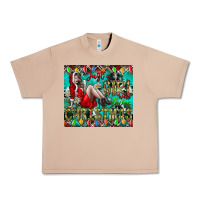 Burro Just A Girl Who Loves Christmas Urban Heavy Tee - CowhideDigitalArt