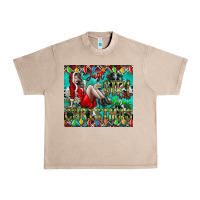 French Oak Just A Girl Who Loves Christmas Urban Heavy Tee - CowhideDigitalArt