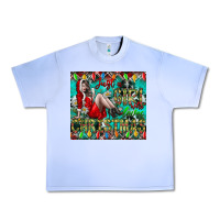 Grape Ice Just A Girl Who Loves Christmas Urban Heavy Tee - CowhideDigitalArt