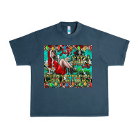 Midnight Navy Just A Girl Who Loves Christmas Urban Heavy Tee - CowhideDigitalArt