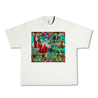 Pistachio Just A Girl Who Loves Christmas Urban Heavy Tee - CowhideDigitalArt