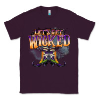 Plum lets get wıcked Classic Tee - BarkalooDesign