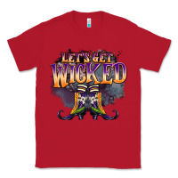 Red lets get wıcked Classic Tee - BarkalooDesign