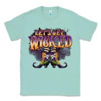 Seafoam lets get wıcked Classic Tee - BarkalooDesign