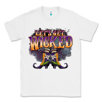 White lets get wıcked Classic Tee - BarkalooDesign