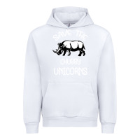 White save the chubby unıcorns Urban Hoodie - Bettercallsaul