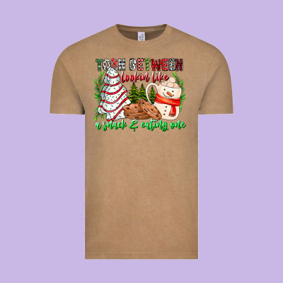 Torn Between Looking Like A Snack Eating One Vintage Tee Designed By Cowhidedigitalart