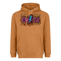 Meerkat Leopard Mama Lightning Heavyweight Hoodie - RanaPortraitStore