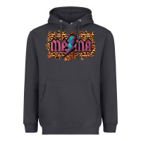 Smoke Leopard Mama Lightning Heavyweight Hoodie - RanaPortraitStore