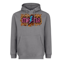 Storm Leopard Mama Lightning Heavyweight Hoodie - RanaPortraitStore