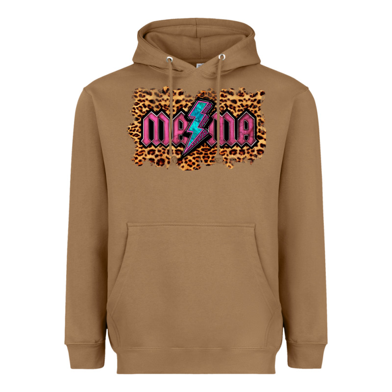 Leopard Mama Lightning Heavyweight Hoodie by RanaPortraitStore | Teevron