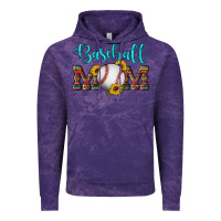 Cloud Purple western leopard serape wooden sunflowers  turquoise glitter mom baseba Vintage Hoodie - Artiststas
