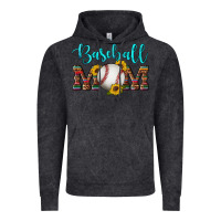 Vintage Black western leopard serape wooden sunflowers  turquoise glitter mom baseba Vintage Hoodie - Artiststas