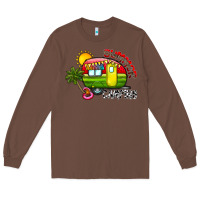 Chestnut summer camping Long Sleeve Tee - CowhideDigitalArt