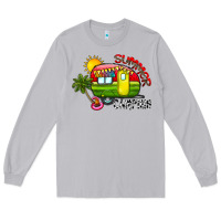 Moon Dust summer camping Long Sleeve Tee - CowhideDigitalArt