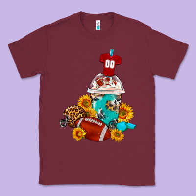 Football Frappe Coffee Classic Tee Designed By Fadigitalartstudio
