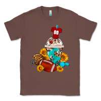 Chestnut Football Frappe Coffee Classic Tee - FaDigitalArtStudio