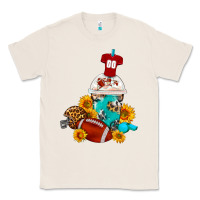 Natural Football Frappe Coffee Classic Tee - FaDigitalArtStudio