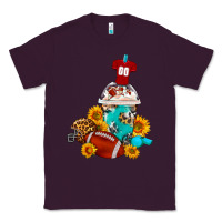 Plum Football Frappe Coffee Classic Tee - FaDigitalArtStudio