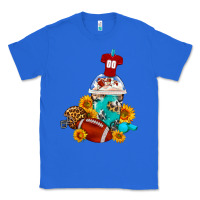 True Royal Football Frappe Coffee Classic Tee - FaDigitalArtStudio