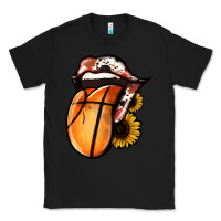 Black Basketball Tongue Classic Tee - Jasminsmagicworld
