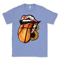 Colony Blue Basketball Tongue Classic Tee - Jasminsmagicworld