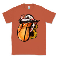 Copper Basketball Tongue Classic Tee - Jasminsmagicworld