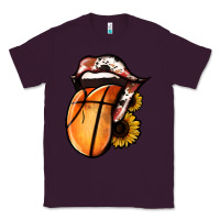 Plum Basketball Tongue Classic Tee - Jasminsmagicworld