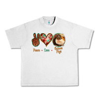 Lunar Rock Peace Love Guinea Pigs Urban Heavy Tee - Jasminsmagicworld