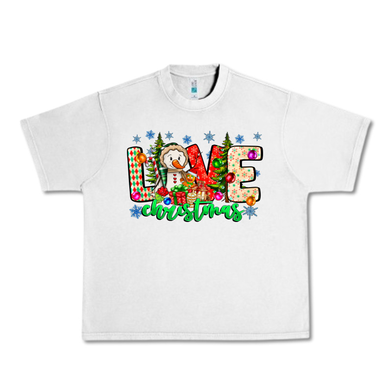 Love Christmas Urban Heavy Tee by CowhideDigitalArt | Teevron