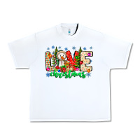 White love Christmas Urban Heavy Tee - CowhideDigitalArt