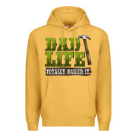 Mustard dad lıfe totally naıled it Premium Hoodie - BarkalooDesign