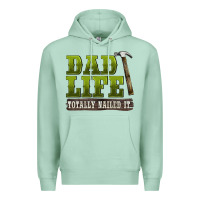Seafoam dad lıfe totally naıled it Premium Hoodie - BarkalooDesign
