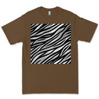 Cacao Zebra Seamless Pattern, Premium Tee - BundleAndBundleShop