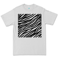 Dove Grey Zebra Seamless Pattern, Premium Tee - BundleAndBundleShop