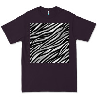Plum Zebra Seamless Pattern, Premium Tee - BundleAndBundleShop