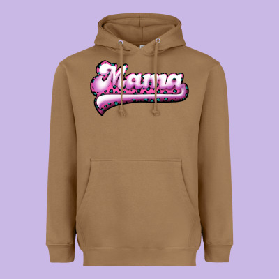 Mama Leopard Heavyweight Hoodie Designed By Ranaportraitstore