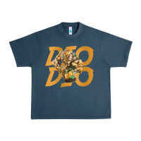 Midnight Navy jojo bizarre Urban Heavy Tee - DesigneFamous