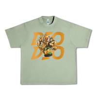 Oil Green jojo bizarre Urban Heavy Tee - DesigneFamous