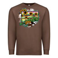 Chestnut Connecticut State Map Premium Sweatshirt - RanaPortraitStore
