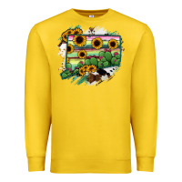 Lemon Connecticut State Map Premium Sweatshirt - RanaPortraitStore