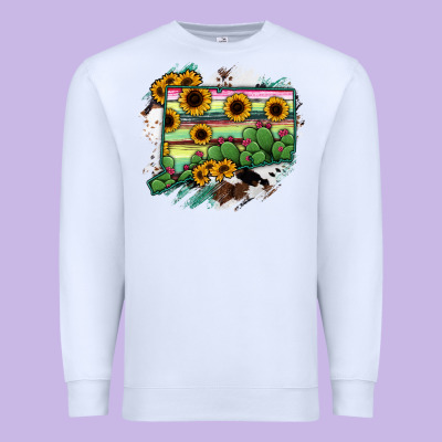 Connecticut State Map Premium Sweatshirt Designed By Ranaportraitstore