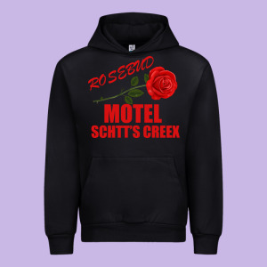 Rosebud  Motel Schtts Creex Urban Hoodie Designed By Bettercallsaul