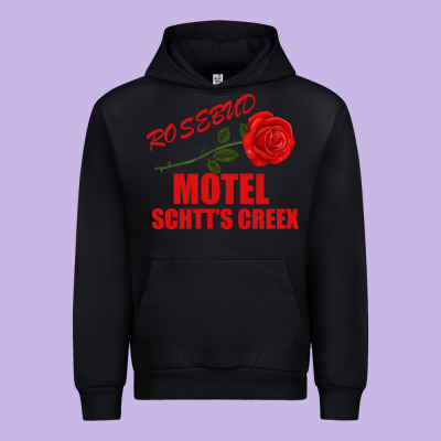Rosebud  Motel Schtts Creex Urban Hoodie Designed By Bettercallsaul
