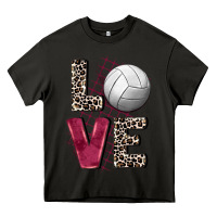 Asphalt love volleyball Heavy Core Tee - FaDigitalArtStudio