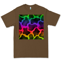 Cacao colorful cow seamless pattern Premium Tee - BundleAndBundleShop