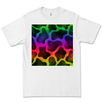 White colorful cow seamless pattern Premium Tee - BundleAndBundleShop