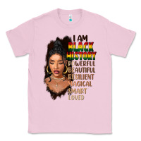 Bubblegum Pink I am black history black girl Classic Tee - FaDigitalArtStudio