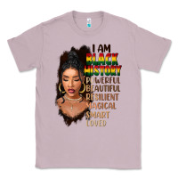 Lilac I am black history black girl Classic Tee - FaDigitalArtStudio