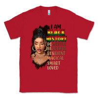 Red I am black history black girl Classic Tee - FaDigitalArtStudio